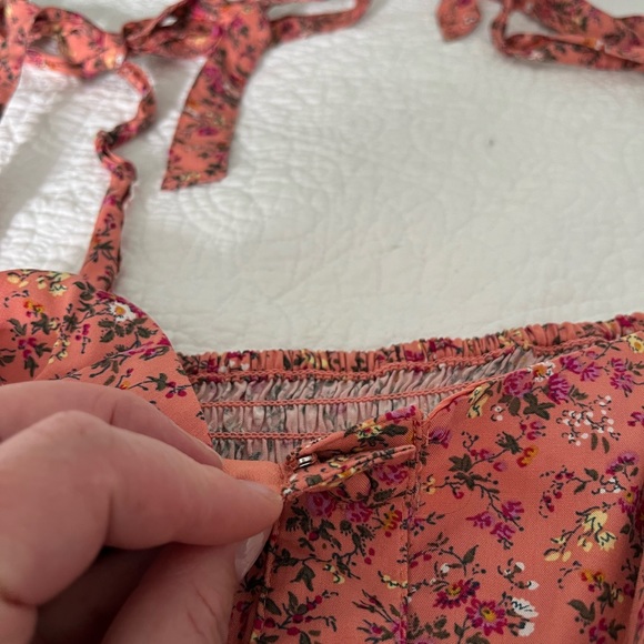 Jcrew Tie Shoulder Button Front Dress - Picture 4 of 6